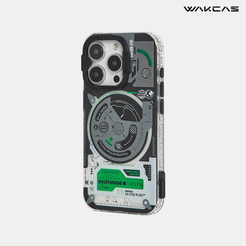 Mechanical Flight Panel Apple Magnetic Phone Case – Trendy, New Original Design