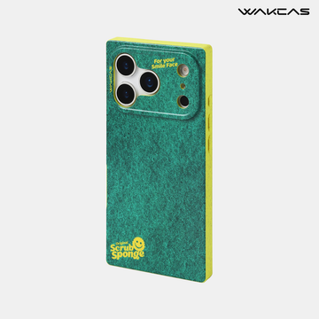 Cleaning Foam iPhone Case, Unique Trendy Design, New Parody Style