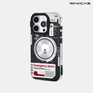 Unique Mechanical Apple iPhone Case – Magnetic, Trendy, Shockproof, Matte Finish, Niche Design