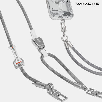 Cabin Safety Buckle Original Crossbody Phone Lanyard – Trendy, Long Strap, Unique Design, Anti-Drop Universal Round Phone Strap