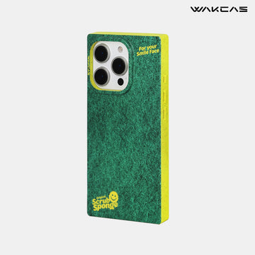 Cleaning Foam iPhone Case, Unique Trendy Design, New Parody Style