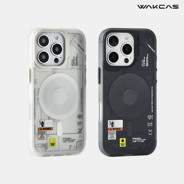 Frosted Mechanical Anti-Drop Magnetic iPhone Magsafe Case