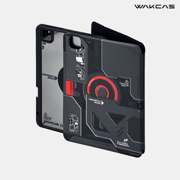Wakcas Emergency Panel iPad Case – Magnetic Protection for iPad Pro, Air 3/4, Mini 6 (11-inch & 12.9-inch)