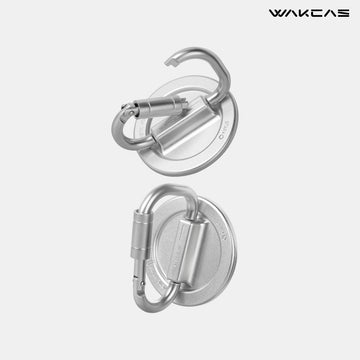 WAKCAS Magnetic Carabiner Phone Holder