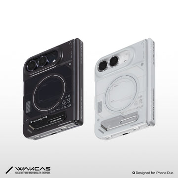 WAKCAS Energy Module MagSafe iPhone Duo Case
