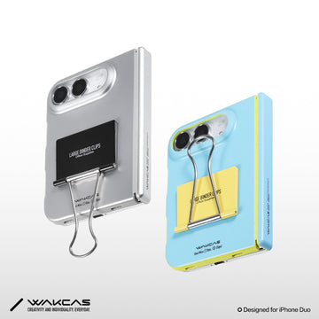 WAKCAS File Folder MagSafe iPhone Duo Case