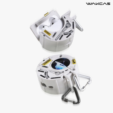 WAKCAS Space Capsule Door AirPods Case