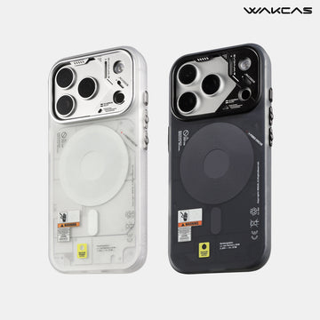 Frosted Mechanical Anti-Drop Magnetic iPhone Samsung Galaxy Magsafe Case