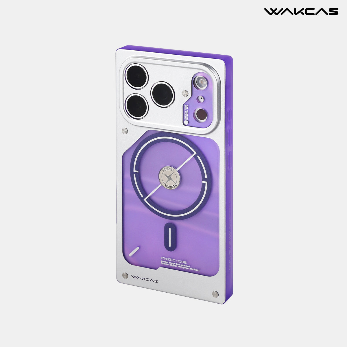 Wakcas Retro Gaming iPhone 17/16/15 Pro Max Case – Matte & Mechanical
