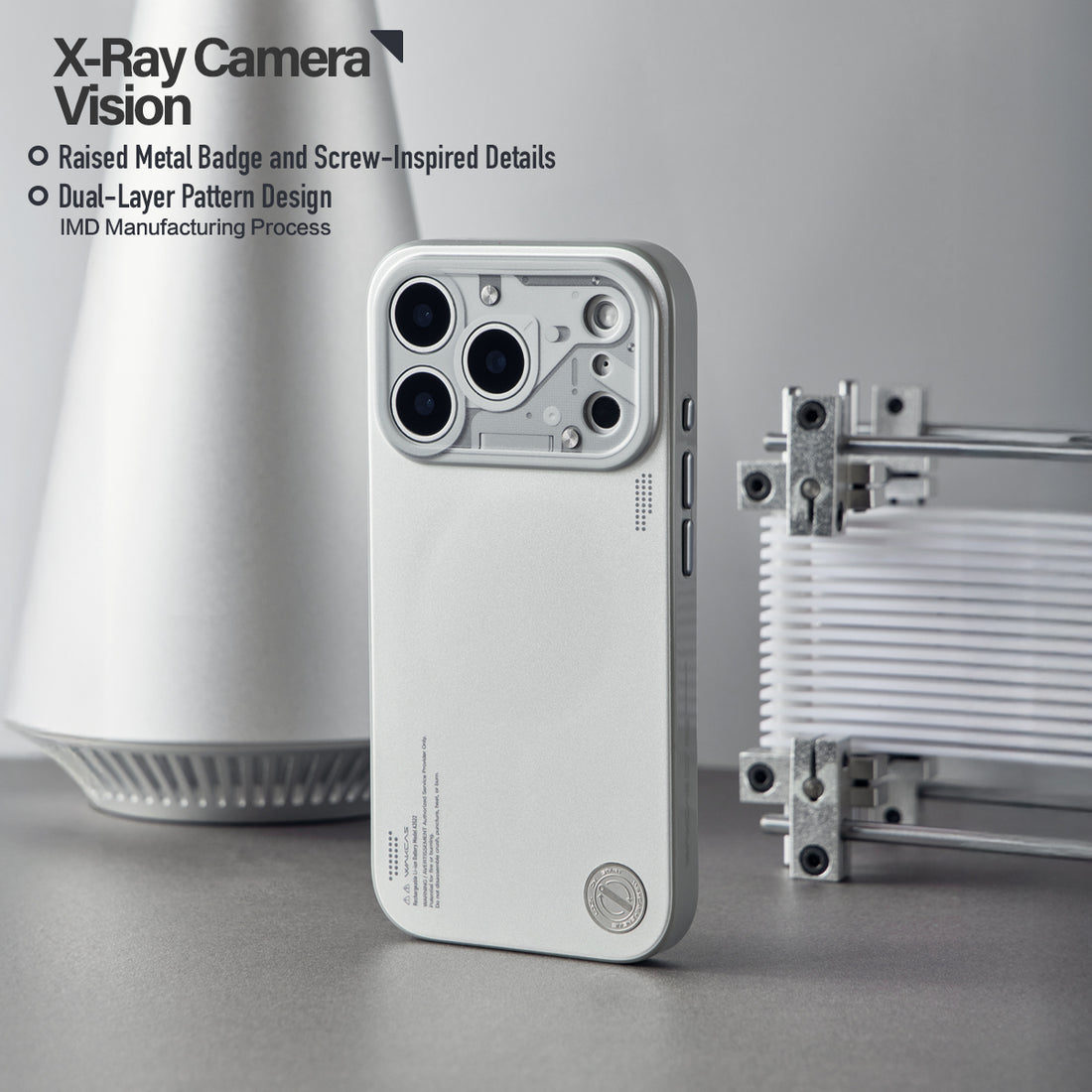 WAKCAS Mechanical MagSafe iPhone Case