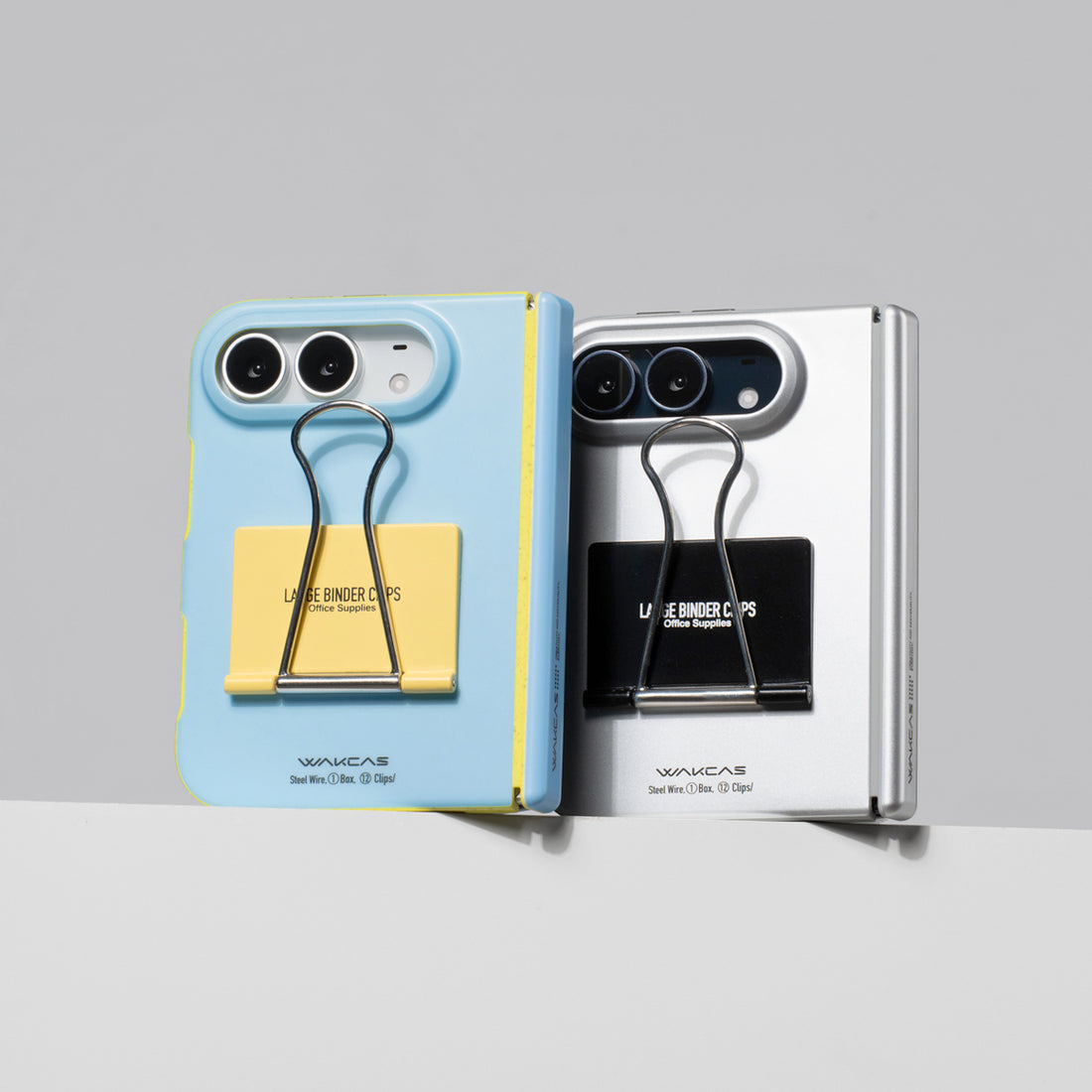 WAKCAS File Folder MagSafe iPhone Duo Case