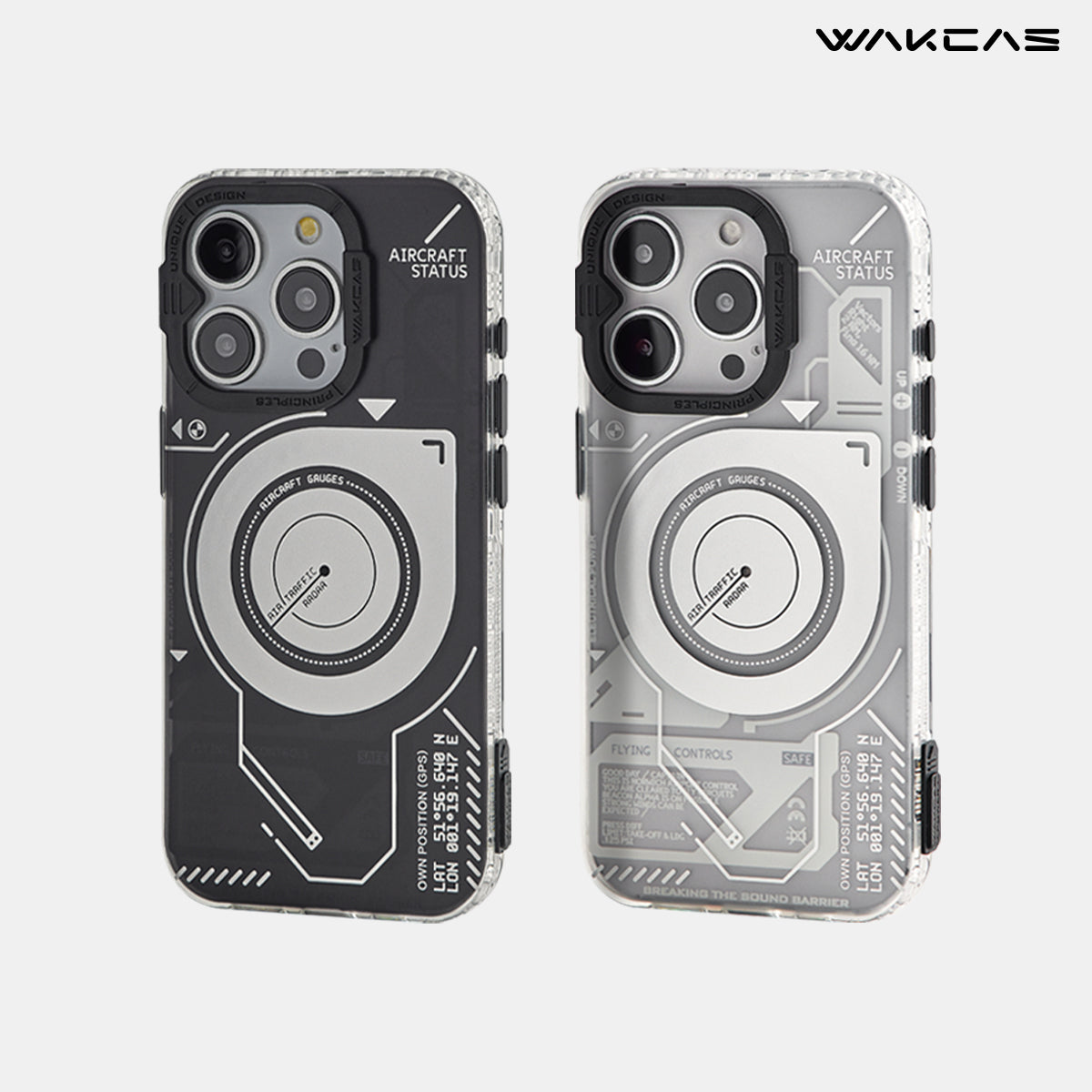 Space Electroplated Mechanical Silver Apple iPhone Case – Trendy Magnetic Protective Cover with Original Design