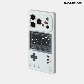 Wakcas Retro Gaming iPhone 16 / 15 Pro Max Case – Matte & Mechanical Style
