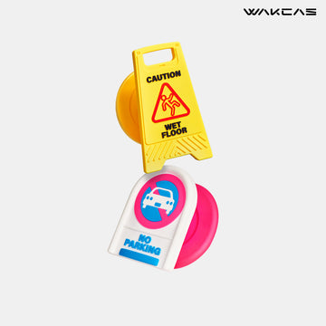 Street Sign 3D Magnetic Phone Stand, Original Design, Trendy and Unique