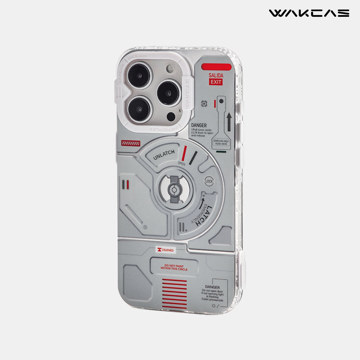 Electroplated Mechanical Airplane Design Magnetic Apple iPhone Case – Unique, Trendy, New Release