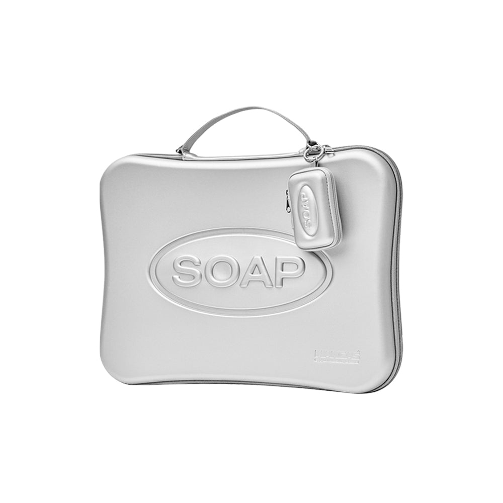Silver SOAP Laptop Bag